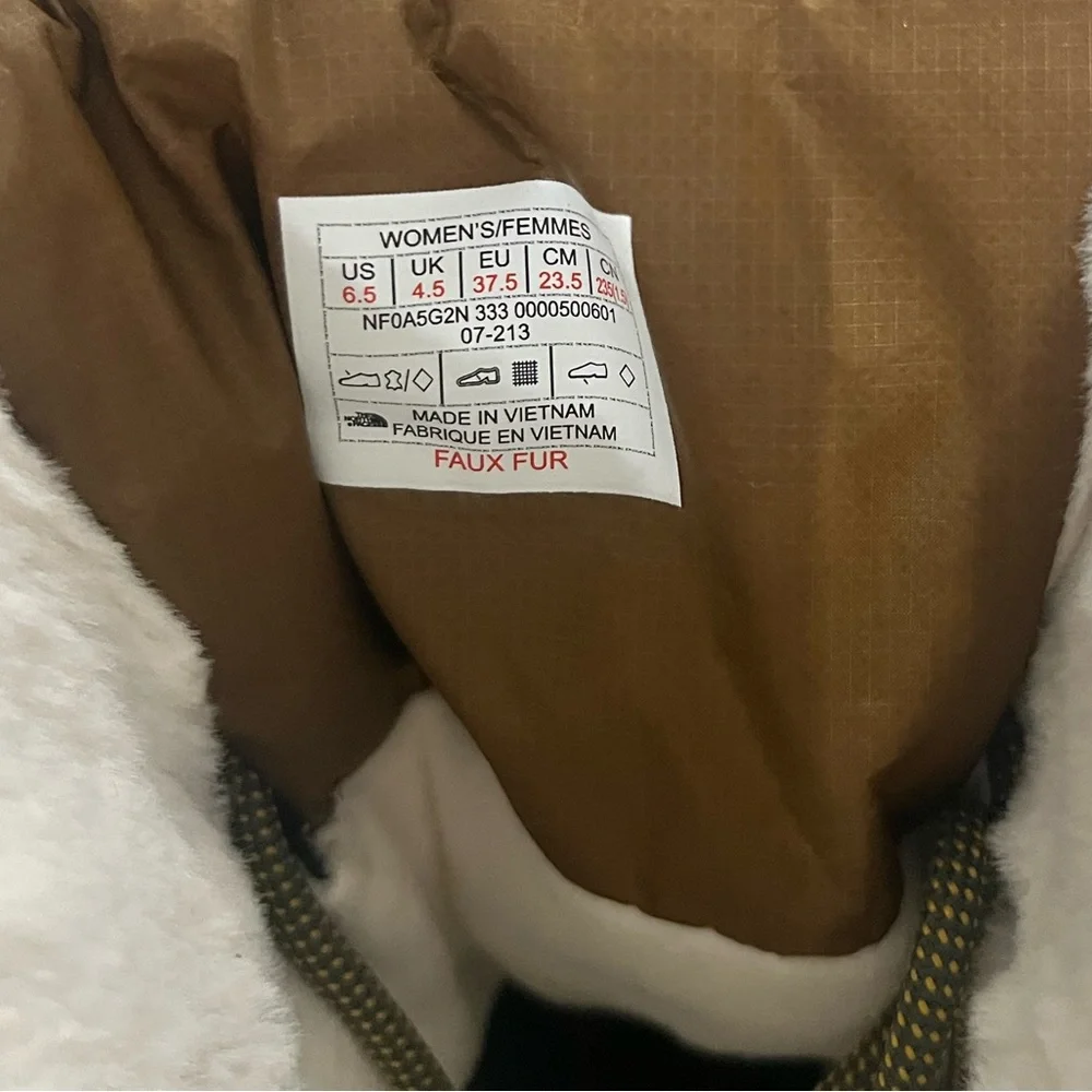 North Face Women’s Shellista Boot Size 6.5 New in Box